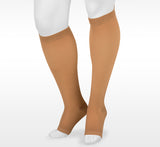Juzo Basic 4410AD14 Beige Knee High Open Toe Compression Stockings 15-20 mmhg