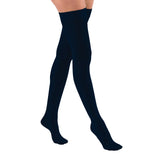 Jobst Opaque 15-20 mmHg Closed Toe Dot Band Thigh Women's Compression Stockings