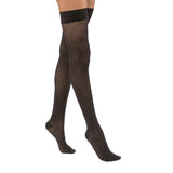 Jobst UltraSheer 20-30 mmHg Closed Toe Diamond Pattern Dot Band Thigh High Women's Compression Stockings
