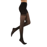 Jobst UltraSheer 15-20 mmHg Closed Toe Waist High Diamond Pattern Women's Compression Stockings