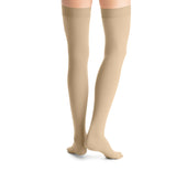 Jobst Opaque 15-20 mmHg Closed Toe Petite Dot Band Thigh Women's Compression Stockings