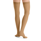 Jobst UltraSheer 20-30 mmHg Closed Toe Petite Lace Band Thigh High Women's Compression Stockings