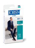 Jobst for Men 20-30 mmHg Black Open Toe Knee High Compression Socks