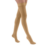 Jobst Opaque 20-30 mmHg Closed Toe Dot Band Thigh High Women's Compression Stockings