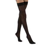 Jobst UltraSheer 20-30 mmHg Closed Toe Dot Band Thigh High Women's Compression Stockings