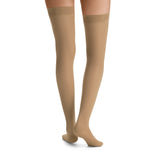 Jobst UltraSheer 20-30 mmHg Closed Toe Dot Band Thigh High Women's Compression Stockings