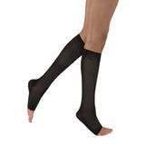 Jobst Opaque 15-20 mmHg Open Toe Knee Women's Compression Stockings