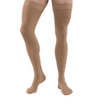 JOBST Relief Compression Thigh High Stockings, 20-30 mmHg Moderate Support for Leg Pain Relief , Closed Toe