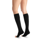 Jobst Opaque 20-30 mmHg Open Toe Knee High Compression Stockings