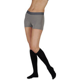 Juzo Basic 4412AD10 Black Knee High Open Toe Compression Socks  30-40 mmhg
