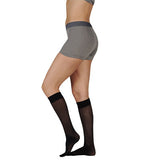 Juzo OTC 5140AD10 Black Knee High Women's Compression Stockings 15-20mmhg