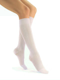 Jobst soSoft 8-15 mmHg Closed Toe Brocade Pattern Knee High Compression Socks