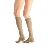 Jobst UltraSheer 20-30 mmHg Open Toe Petite Knee High Women's Compression Stockings
