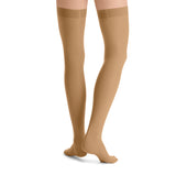 Jobst UltraSheer 30-40 mmHg Closed Toe Petite Lace Band Thigh High Women's Compression Stockings