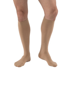 JOBST Relief Compression Knee High Socks, 30-40 mmHg Firm Support for Leg Pain Relief , Closed Toe