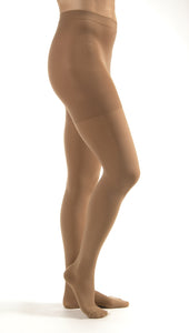 JOBST Relief Compression Waist High Pantyhose, 20-30 mmHg Moderate Support for Legs , Closed Toe