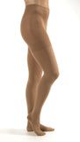 JOBST Relief Compression Waist High Pantyhose, 30-40 mmHg Firm Support for Legs , Closed Toe